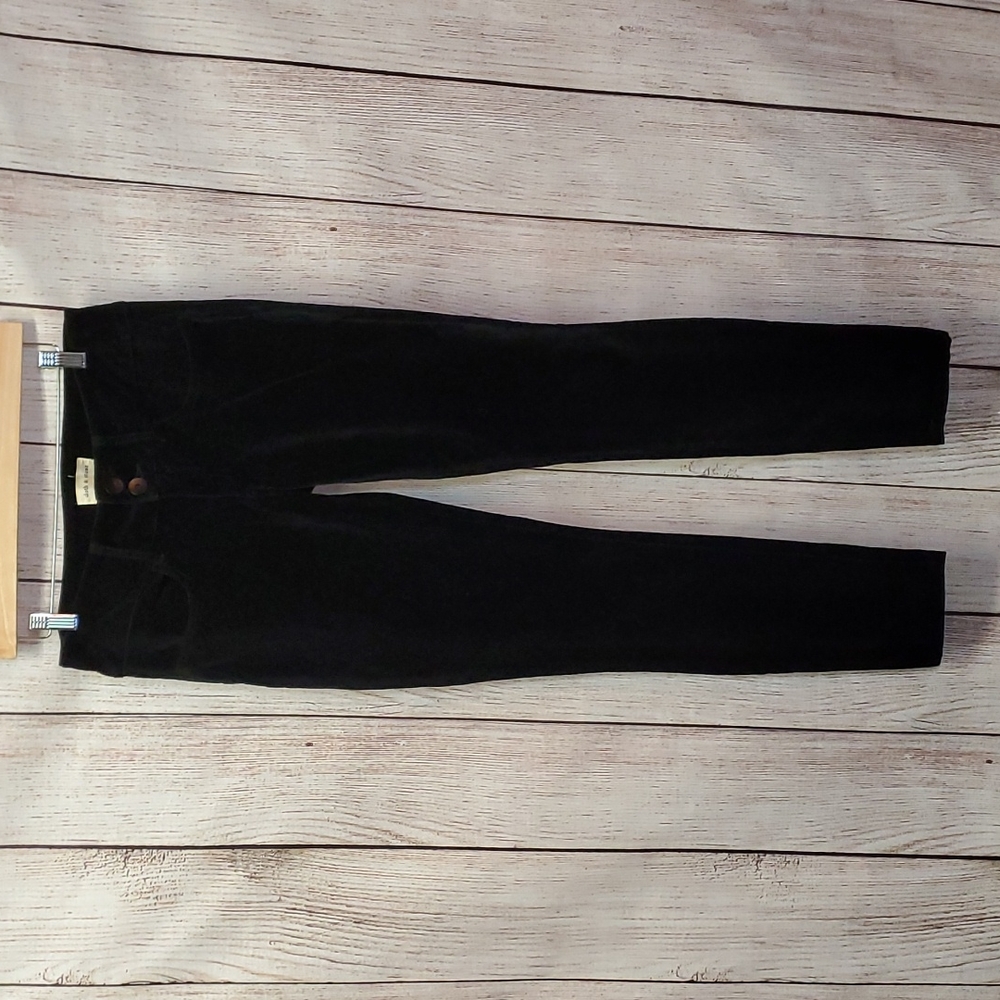 Cloth & Stone Velvet Straight Leg Pants - Size 27